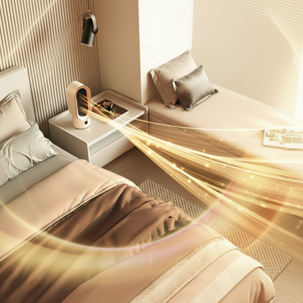 Colverro™ Portable 800W Space Heater with Cool-Touch Body