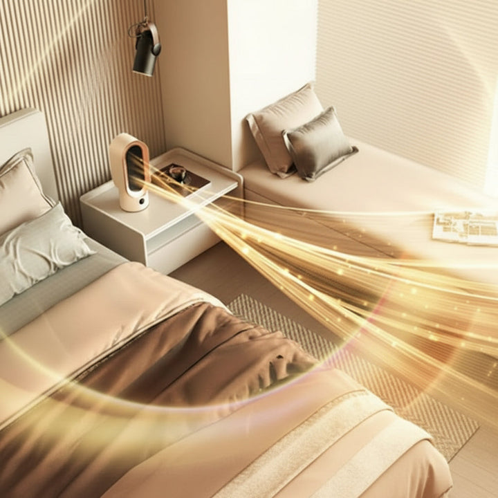 Colverro™ Portable 800W Space Heater with Cool-Touch Body