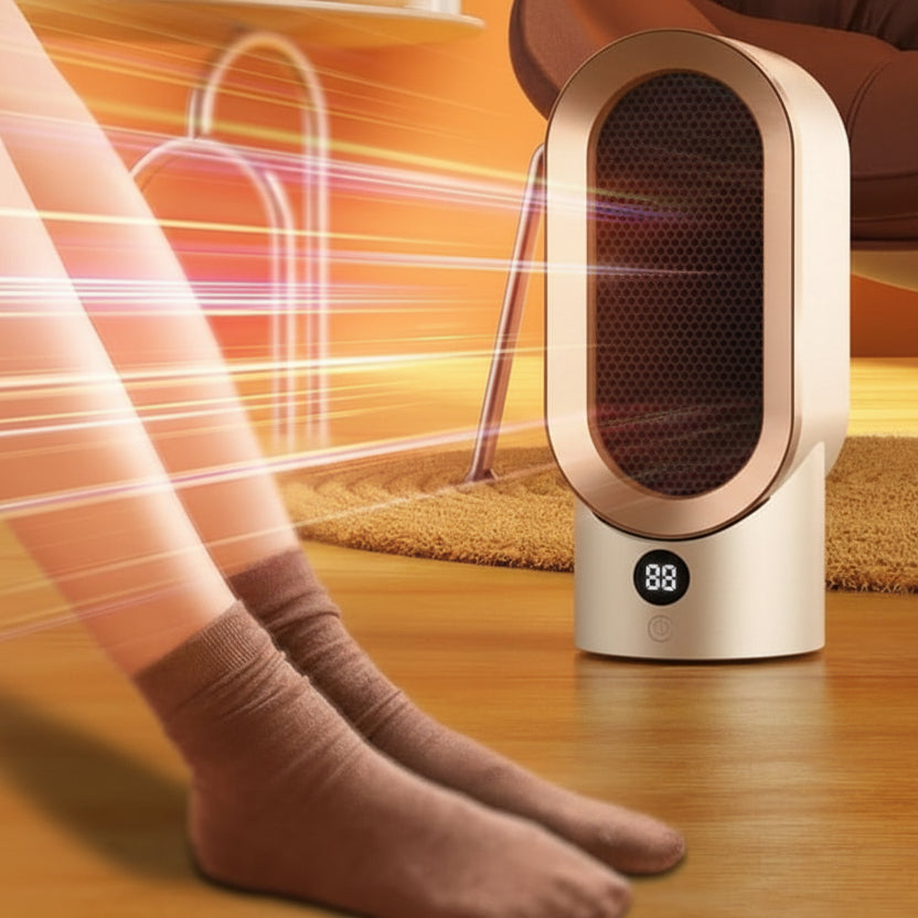 Colverro™ Portable 800W Space Heater with Cool-Touch Body
