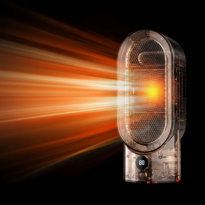 Colverro™ Portable 800W Space Heater with Cool-Touch Body