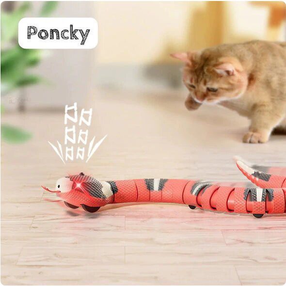 Colverro™ Interactive Snake Cat Toy with Smart Obstacle Sensor