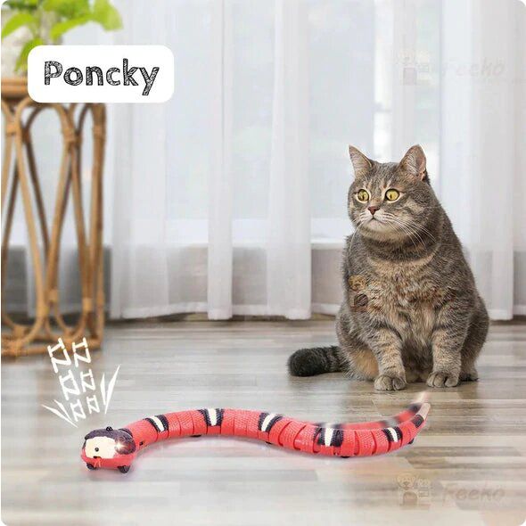 Colverro™ Interactive Snake Cat Toy with Smart Obstacle Sensor