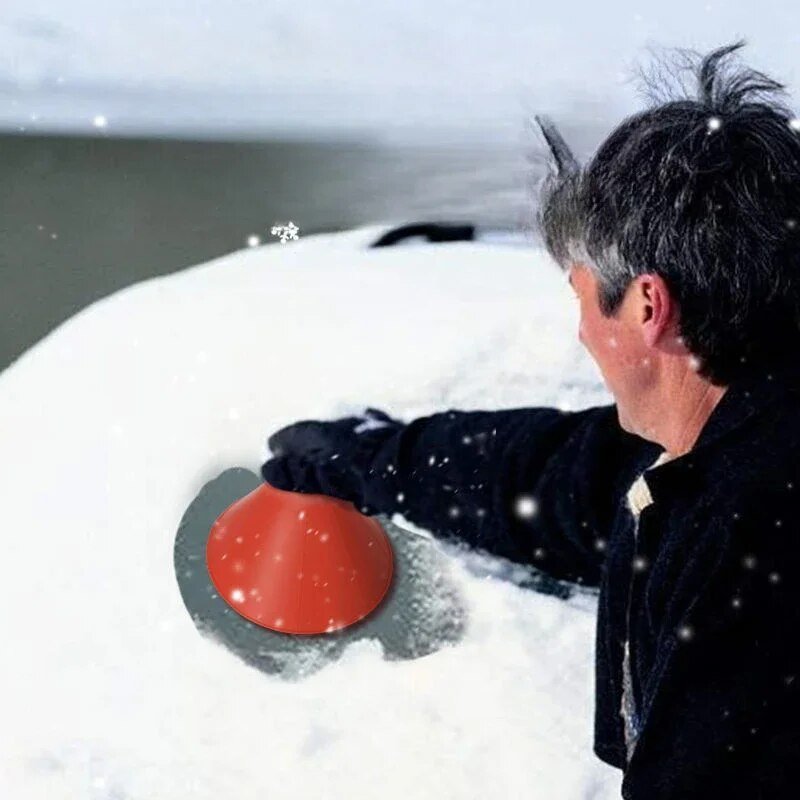 Colverro™ Comfort-Grip Ice Scraper That Clears Frost Twice as Fast