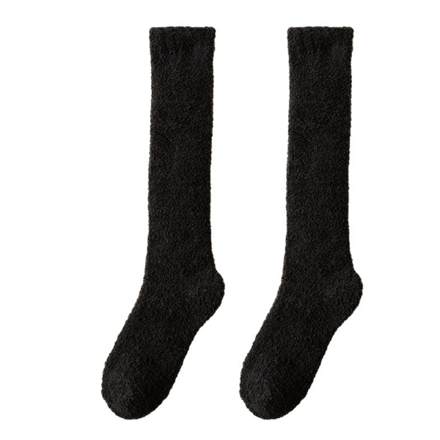 Colverro™ Extra-Long Coral Fleece Winter Socks for Cozy Feet