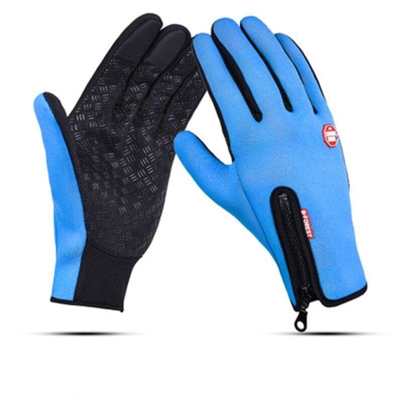 Colverro™ Windproof Fleece-Lined Touchscreen Gloves with Non-Slip Grip