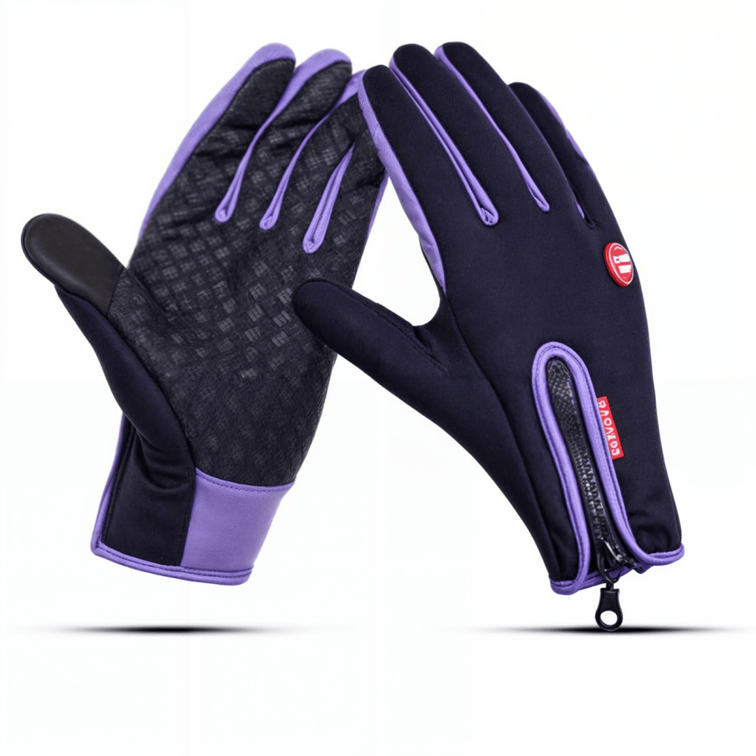 Colverro™ Windproof Fleece-Lined Touchscreen Gloves with Non-Slip Grip