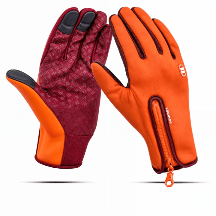 Colverro™ Windproof Fleece-Lined Touchscreen Gloves with Non-Slip Grip