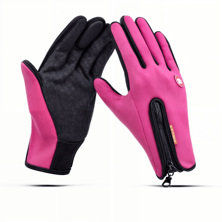 Colverro™ Windproof Fleece-Lined Touchscreen Gloves with Non-Slip Grip