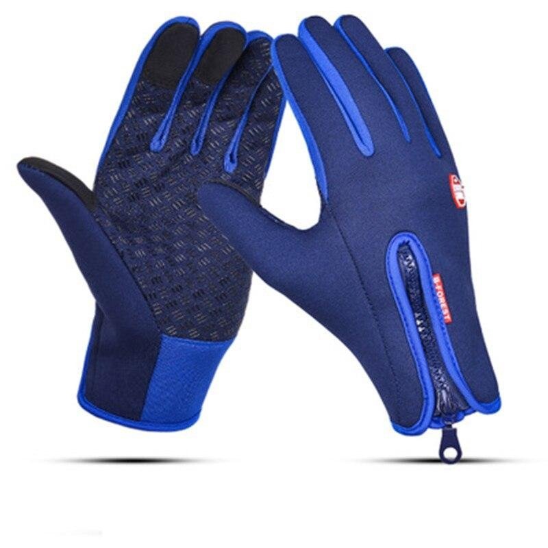 Colverro™ Windproof Fleece-Lined Touchscreen Gloves with Non-Slip Grip
