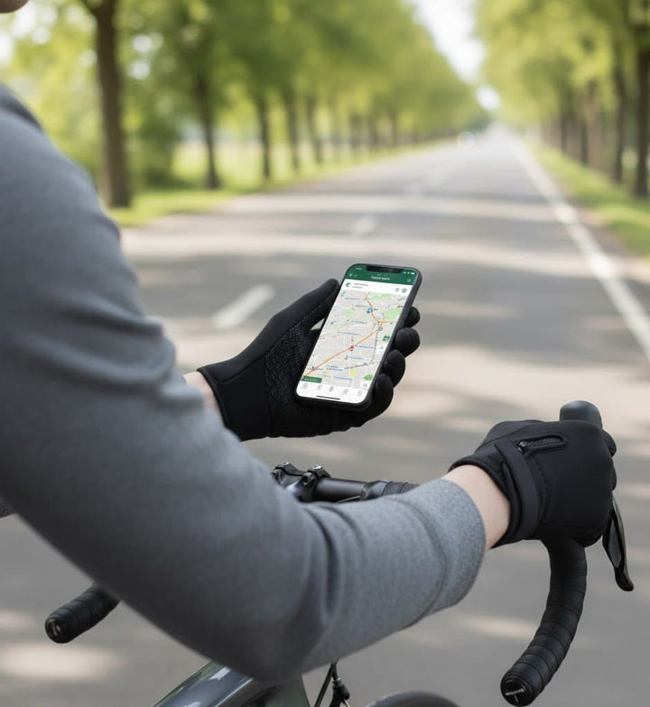 Colverro™ Windproof Fleece-Lined Touchscreen Gloves with Non-Slip Grip