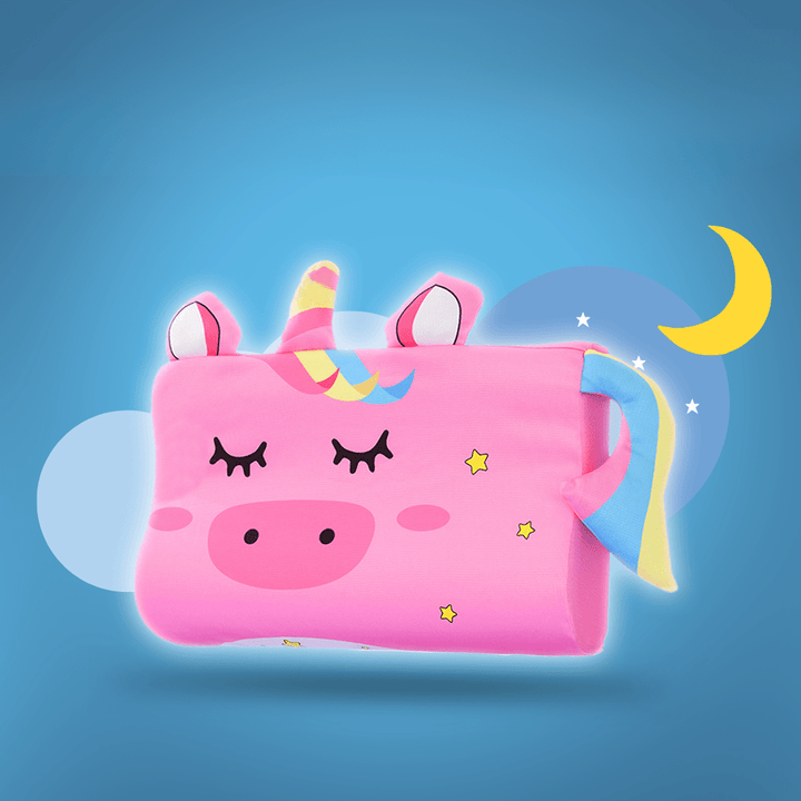 Colverro™ Ergonomic Memory Foam Kids Pillow in Animal Designs