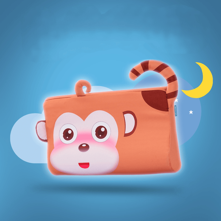 Colverro™ Ergonomic Memory Foam Kids Pillow in Animal Designs