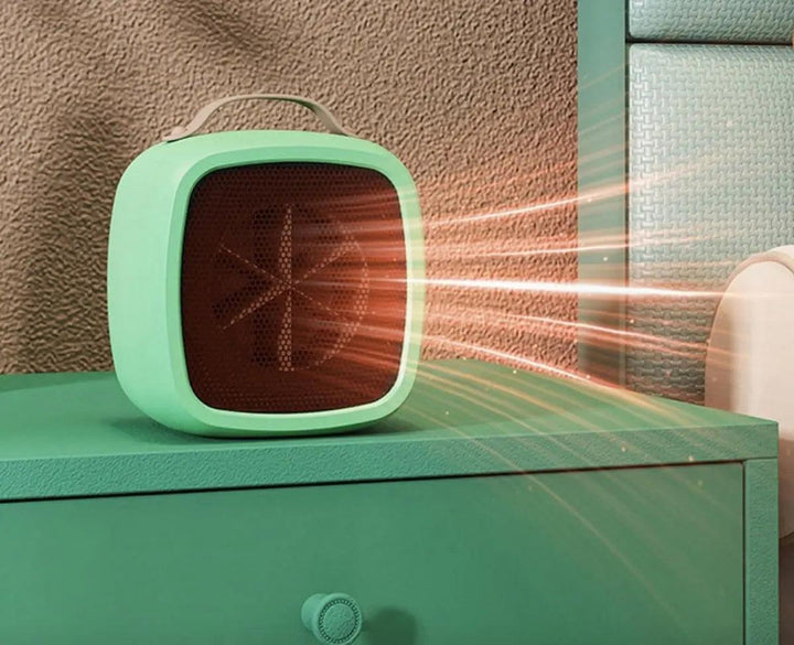 Colverro™ Cube Mini Heater with Modern Design for Instant Warmth