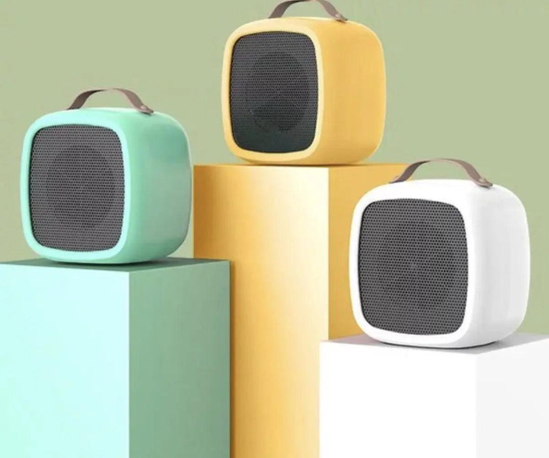 Colverro™ Cube Mini Heater with Modern Design for Instant Warmth