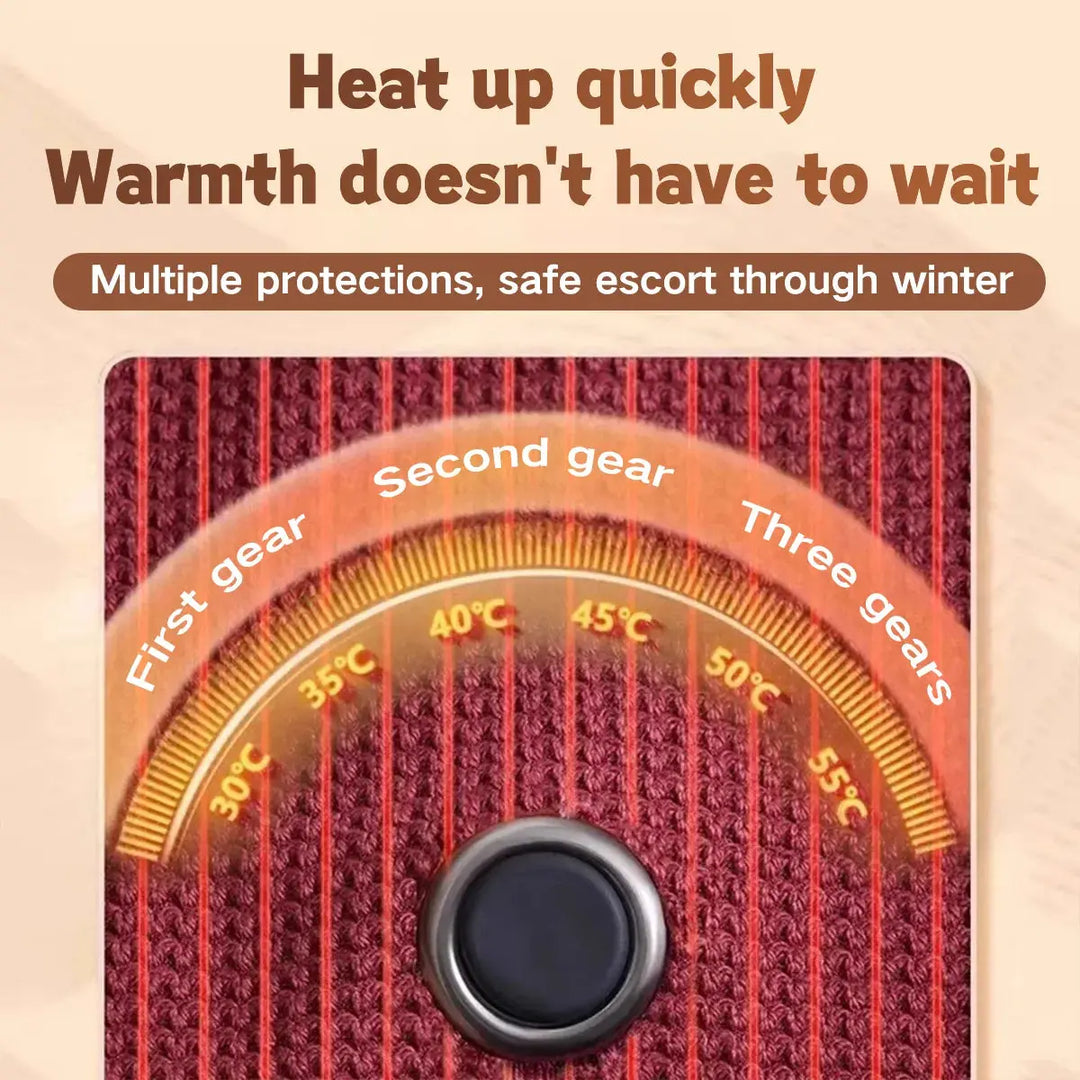 Colverro™ USB Heated Scarf Wrap That Warms in 15 Seconds