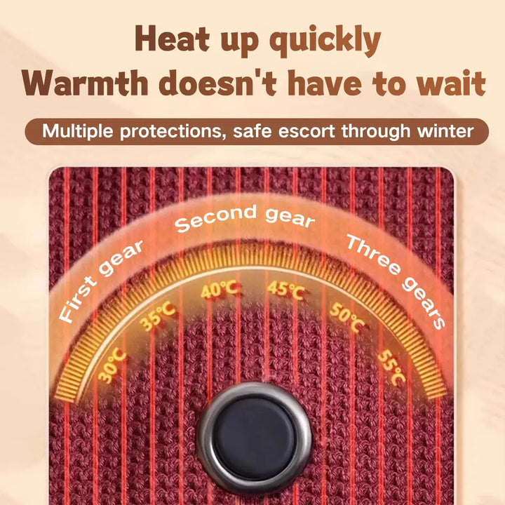Colverro™ USB Heated Scarf Wrap That Warms in 15 Seconds