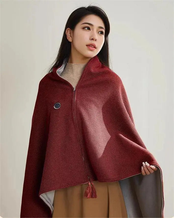 Colverro™ USB Heated Scarf Wrap That Warms in 15 Seconds