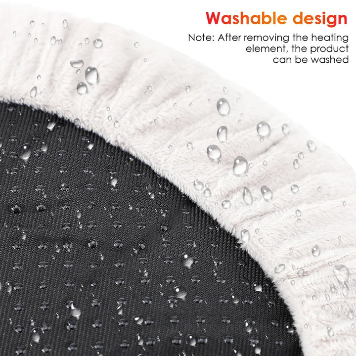 Colverro™ Fuzzy USB Heated Foot Warmer with Thick Plush Padding