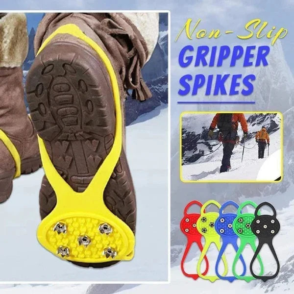 Colverro™ Anti-Slip Ice Cleats for Shoes and Boots with Steel Spikes