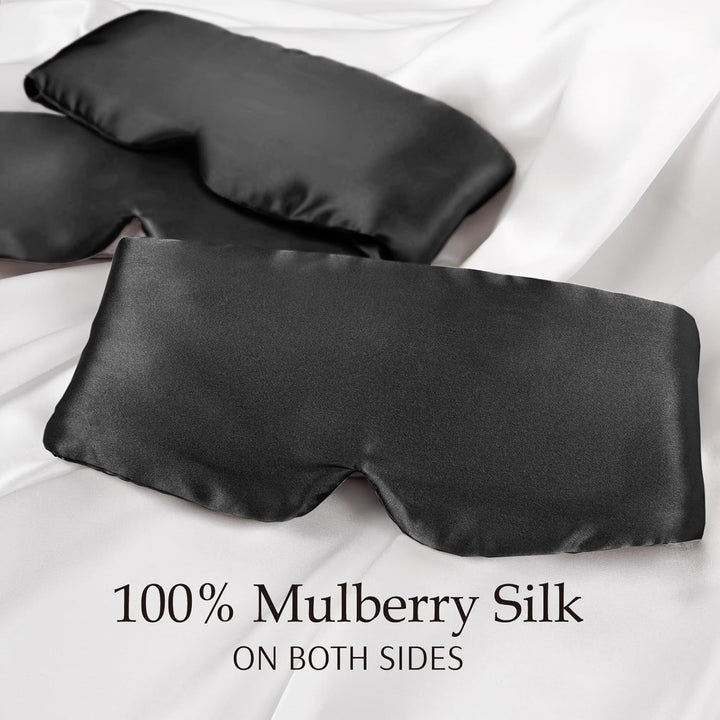 Colverro™ Mulberry Silk Sleep Mask with Total Blackout Coverage