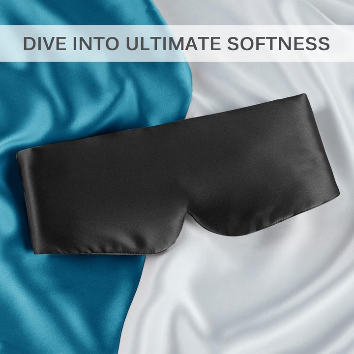 Colverro™ Mulberry Silk Sleep Mask with Total Blackout Coverage