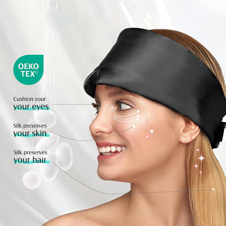 Colverro™ Mulberry Silk Sleep Mask with Total Blackout Coverage