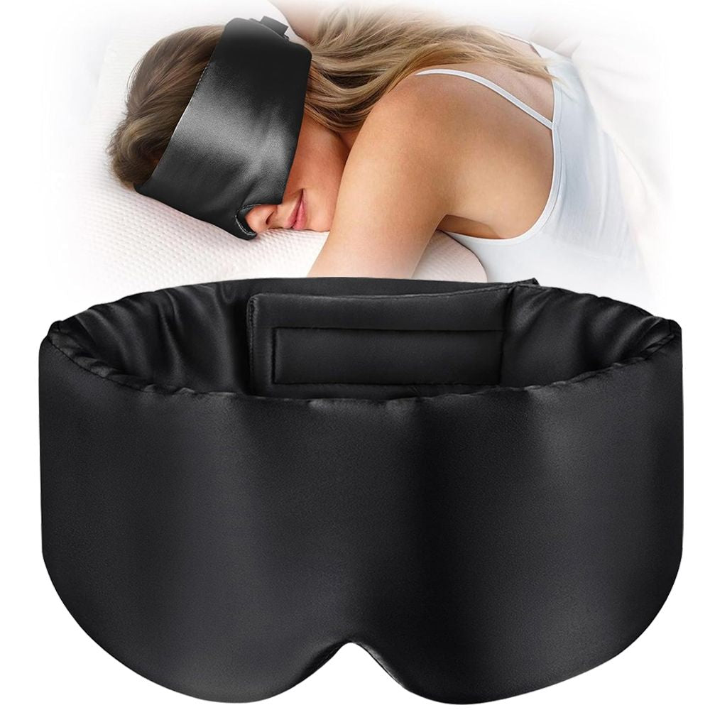Colverro™ Mulberry Silk Sleep Mask with Total Blackout Coverage