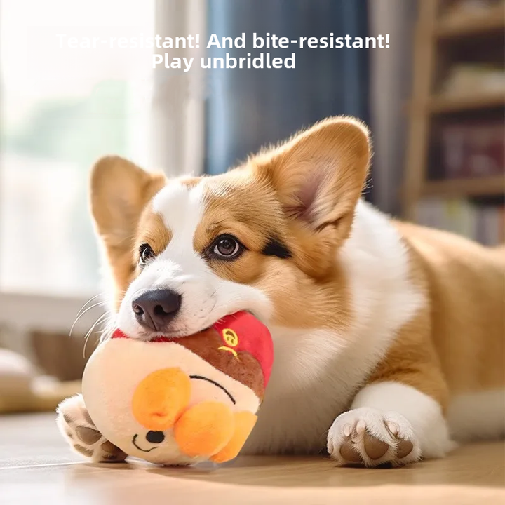 Colverro™ Interactive Plush Dog Toy with Voice Recording and Music
