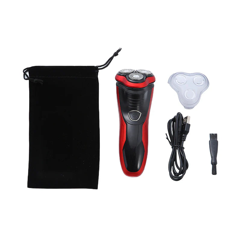 Colverro™ Rotary Electric Shaver for Men with 3D Heads and Pop-Up Trimmer