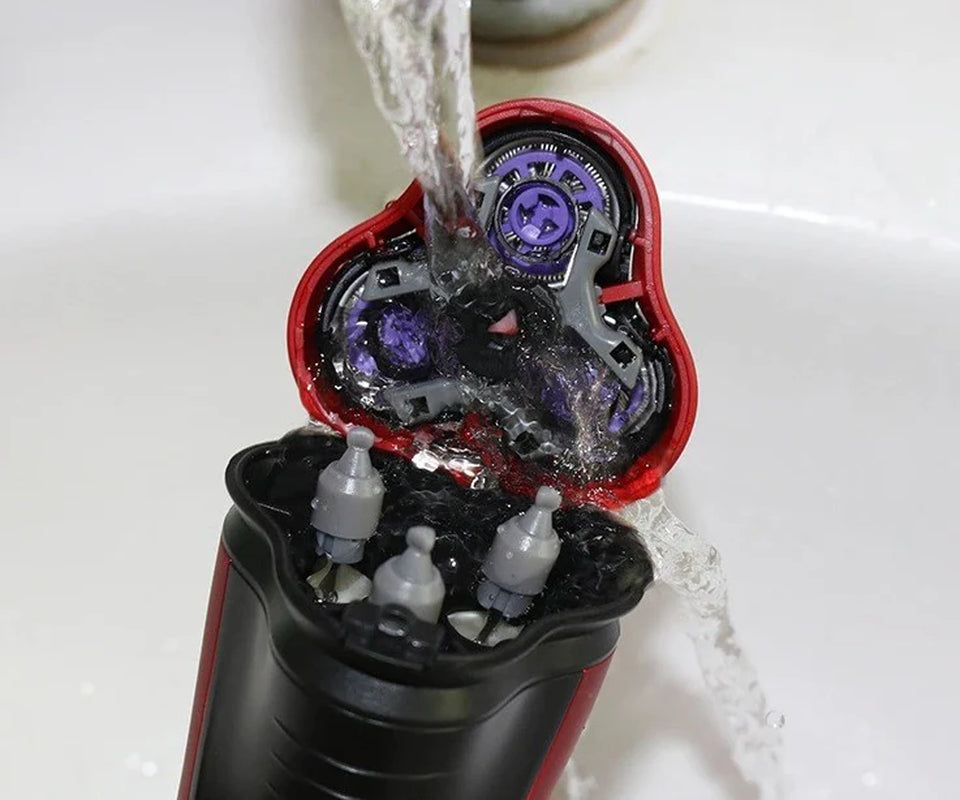 Colverro™ Rotary Electric Shaver for Men with 3D Heads and Pop-Up Trimmer