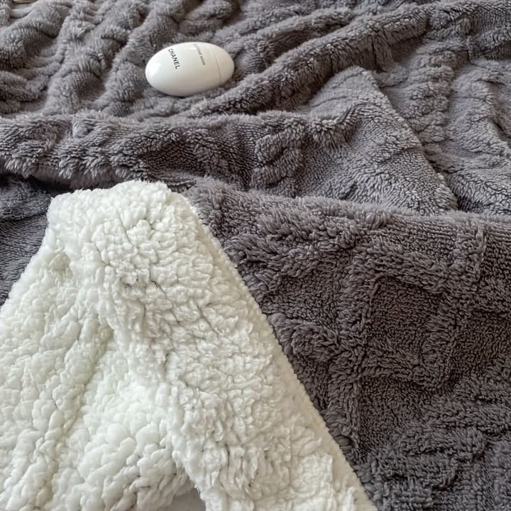 Colverro™ Soft Comfort Blanket for Bed, Couch and Wrapping Up