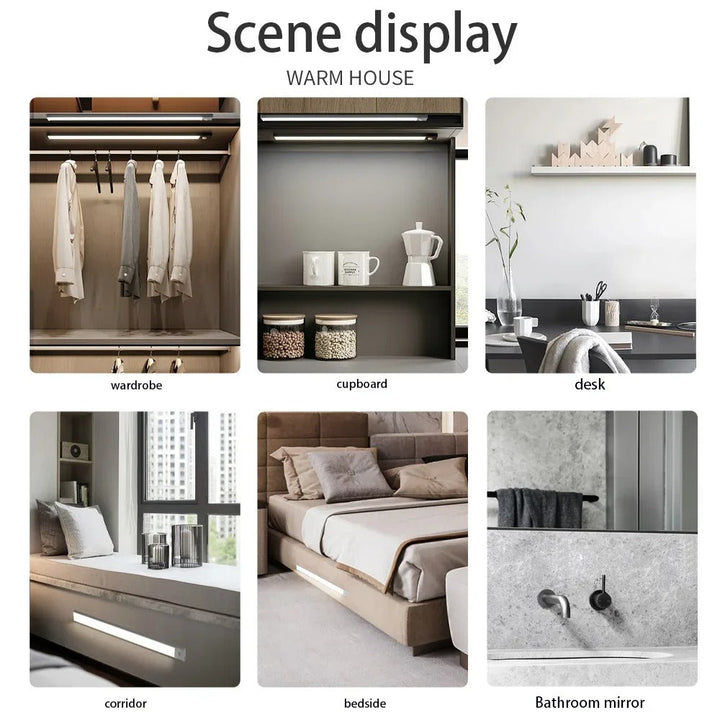 Colverro™ Ultra-Slim Motion Sensor Closet Light with Dimmable LED
