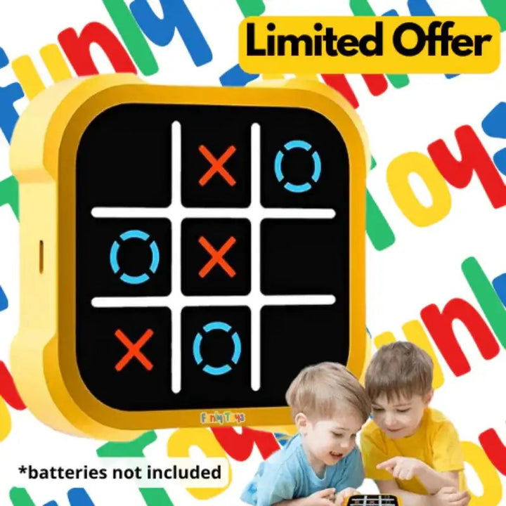 Colverro™ Electronic Tic-Tac-Toe Game with Nine Challenge Levels