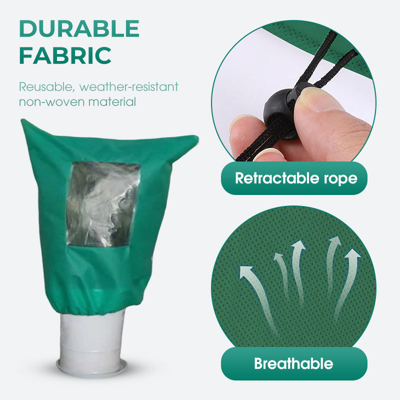 Colverro™ Frost Protection Plant Cover with Zipper and Clear Window