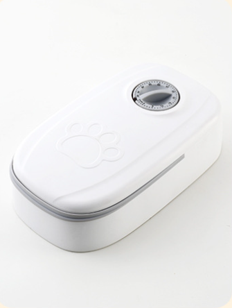 Colverro Timed Pet Feeder with Dial Timer Lid