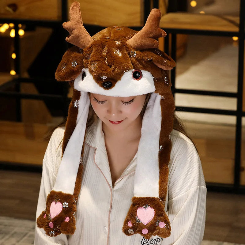 Colverro™ Plush Santa Hat with Thick Lining for Holiday Parties