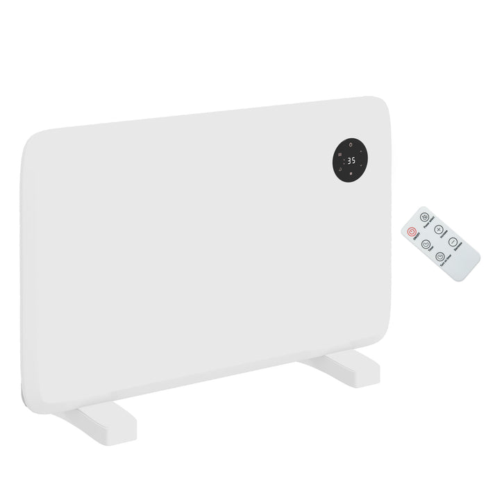 Colverro White Panel Convector Heater 1200W, Wall or Freestanding