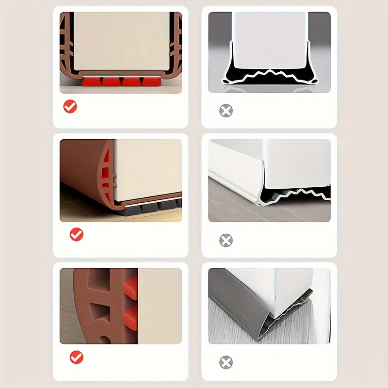 Colverro™ Adjustable Under-Door Draft Stopper with Soft Foam Core