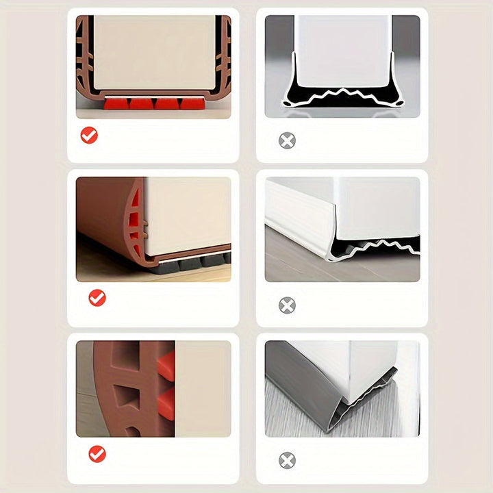 Colverro™ Adjustable Under-Door Draft Stopper with Soft Foam Core