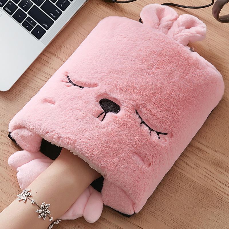 Colverro™ Heated Mouse Pad Hand Warmer with Plush Fleece