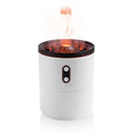 Volcano Flame Diffuser, Jellyfish Mist Humidifier Night Light