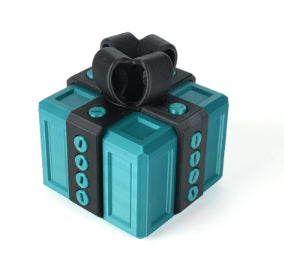 3D-printed prank gift box with screws