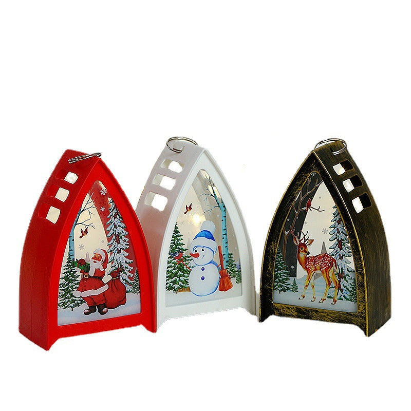 Colverro™ Hand-Painted LED Christmas Figures – Santa, Snowman and Reindeer