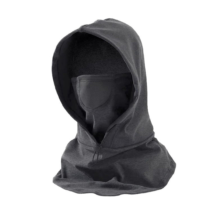 Colverro™ Hooded Cycling Face Mask with Built-In Neck Warmer