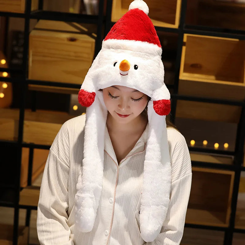 Colverro™ Plush Santa Hat with Thick Lining for Holiday Parties