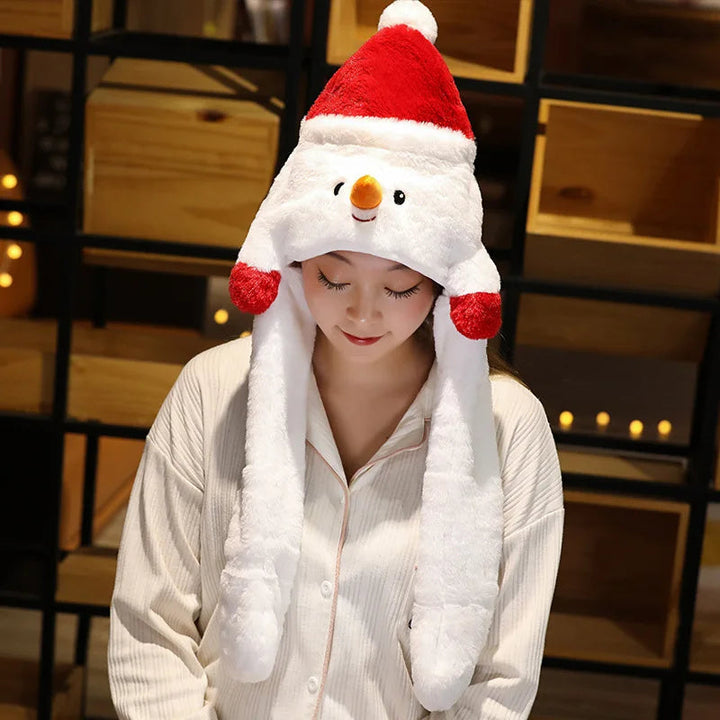 Colverro™ Plush Santa Hat with Thick Lining for Holiday Parties