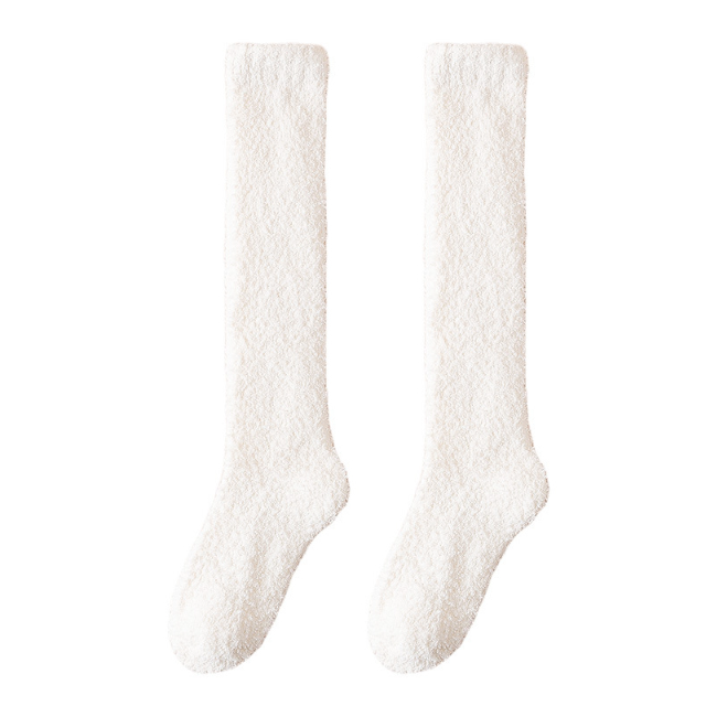 Colverro™ Extra-Long Coral Fleece Winter Socks for Cozy Feet