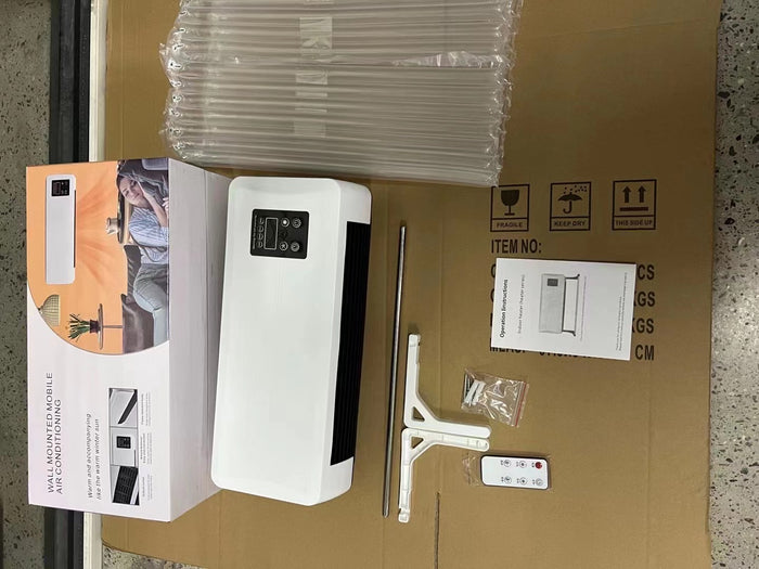 Colverro Wall-Mounted Bathroom Heater with Remote and Drying Rail