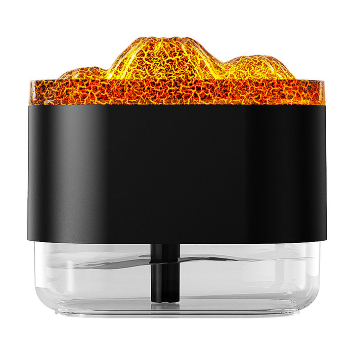 Colverro Volcano Humidifier with Flame Effect Night Light