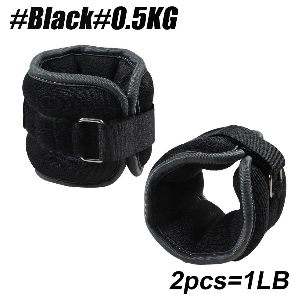 Colverro™ Adjustable Ankle and Wrist Weights with Secure Double Strap